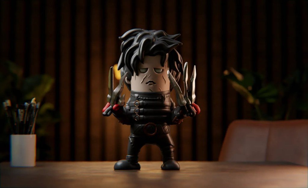 Mini Edward Scissorhands