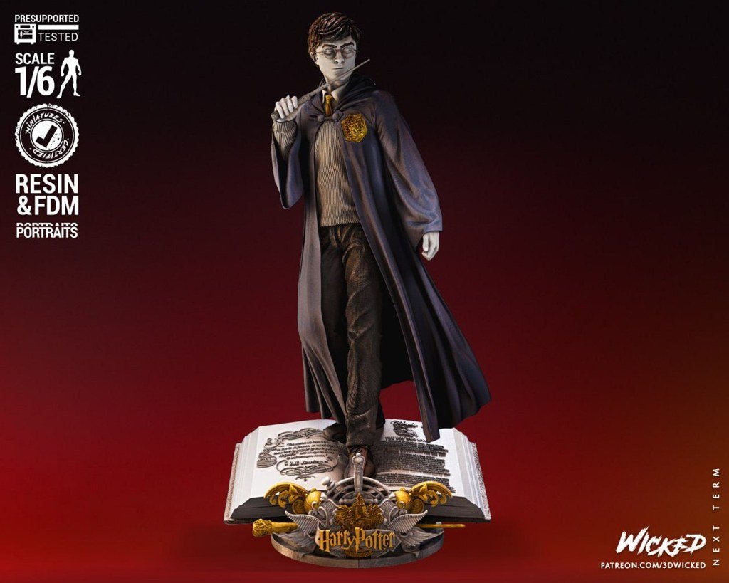 [BN3D-001615] Estatua de Harry Potter 330 mm