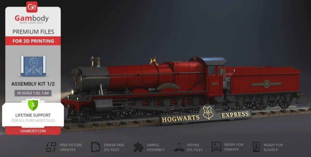 Hogwarts Express Kit 1 — Locomotora de vapor