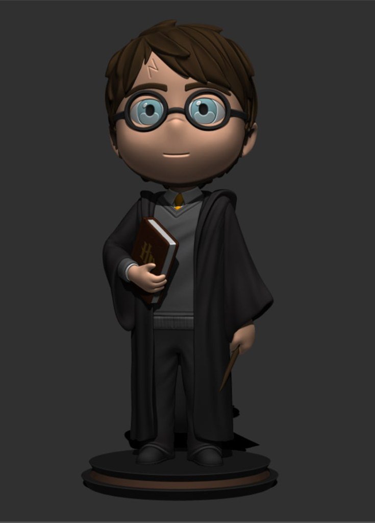 [BN3D-001632] Little Big Head — Harry Potter