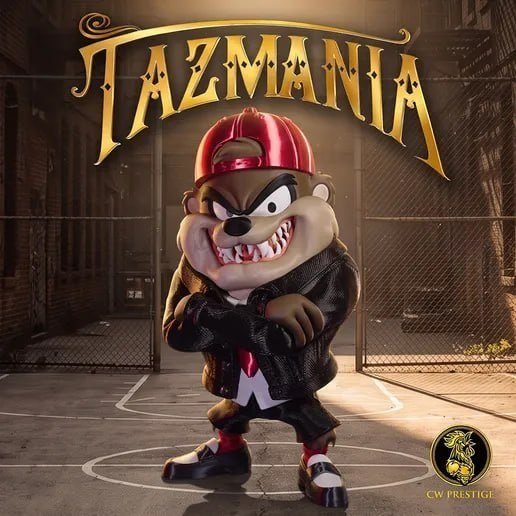 [BN3D-001656] Taz estilo urbano edición vibes street style icono No AMS