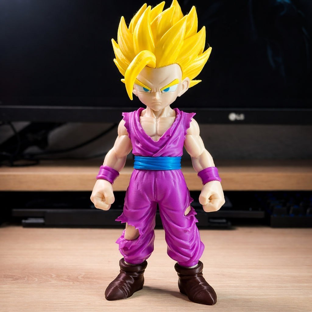 [BN3D-001661] Gohan SSJ Fan Art No AMS Multipart