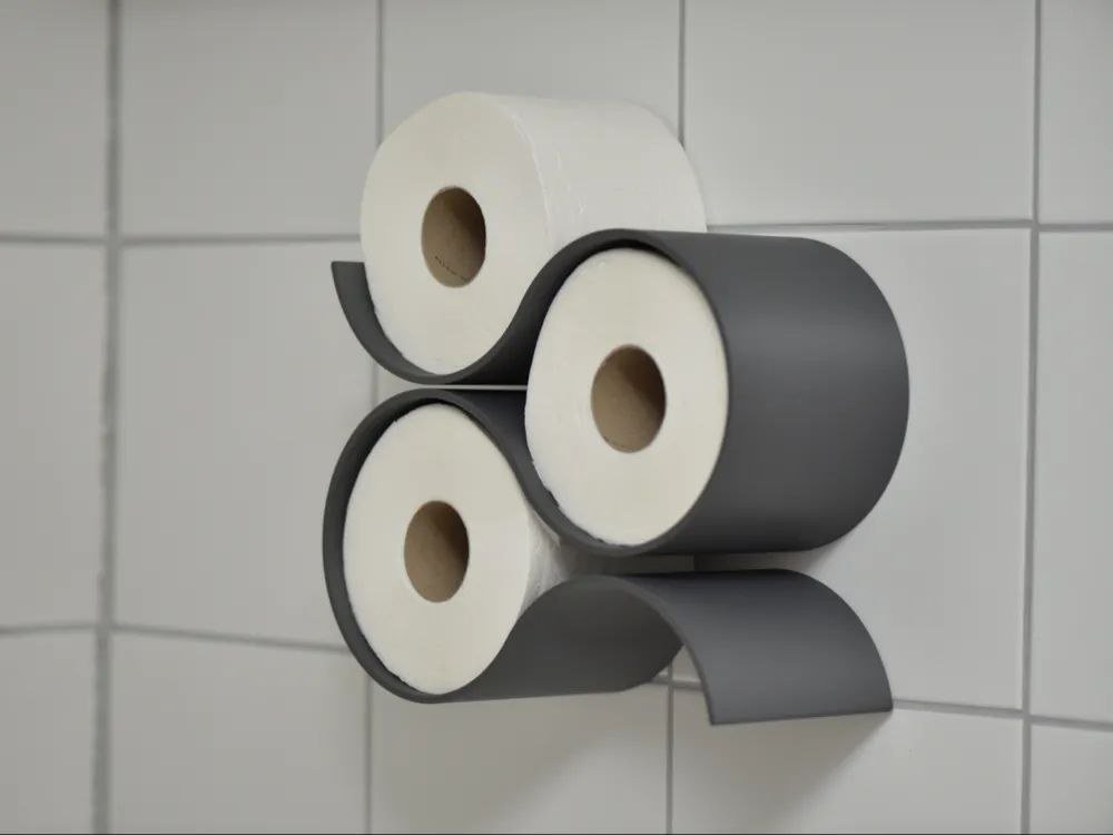 Soporte para papel higiénico para 3 rollos