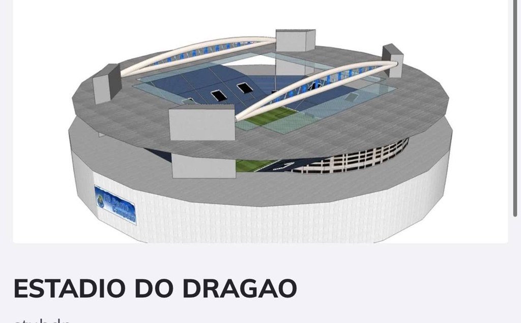 Estadio do Dragão Porto multicolor