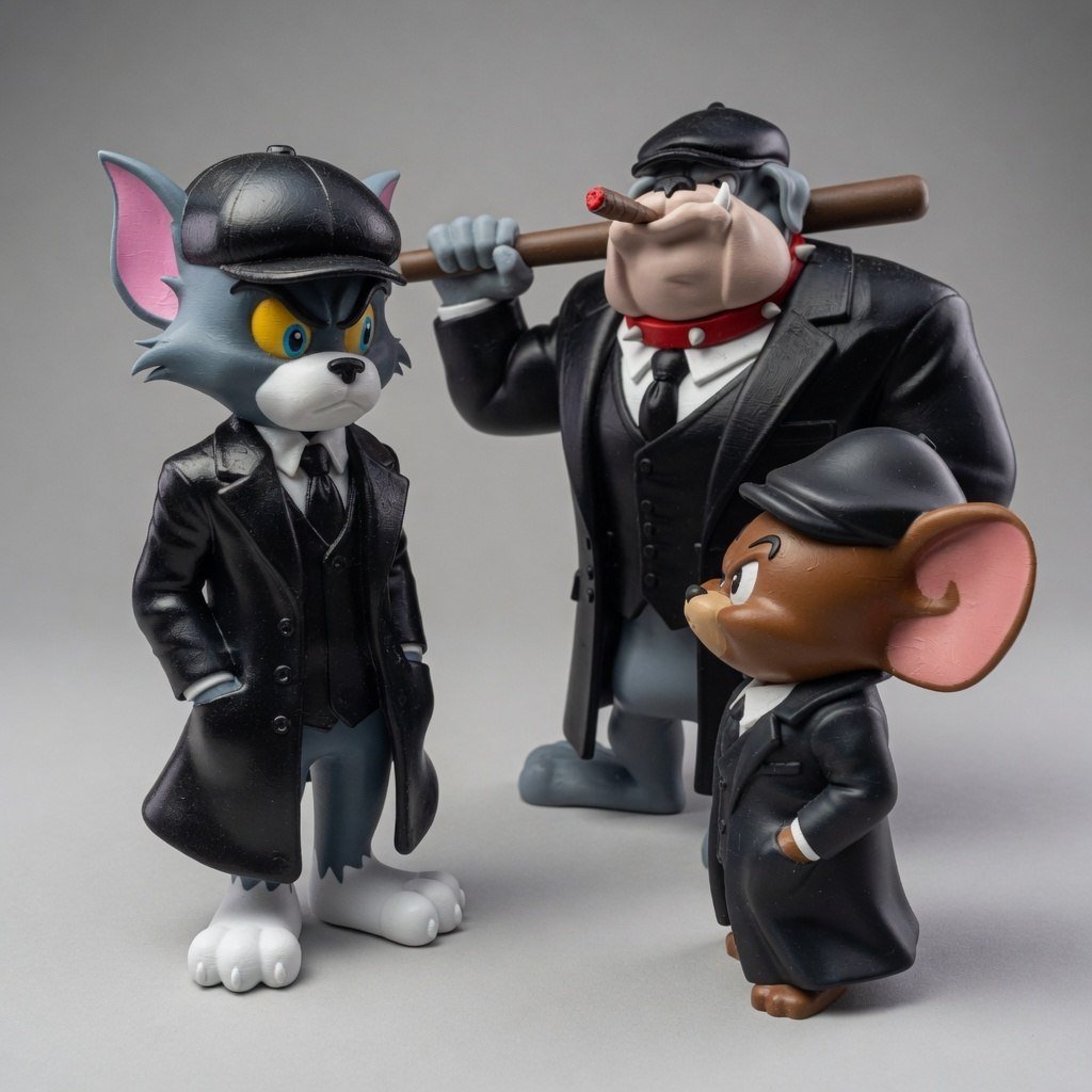 [BN3D-900014] Tom, Jerry, Spike Peaky Blinder