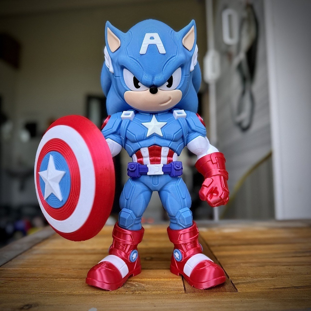[BN3D-900021] Sonic Capitan America