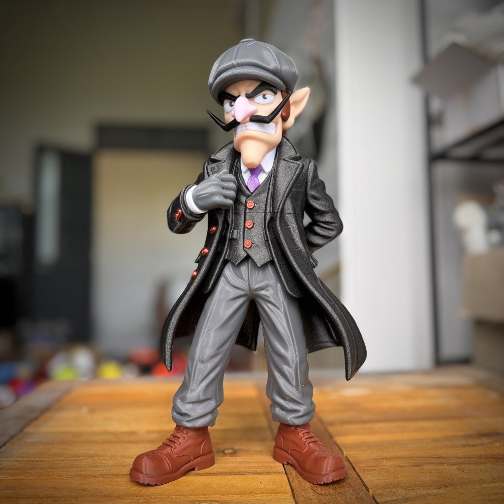 [BN3D-900043] Waluigi Peaky Blinder