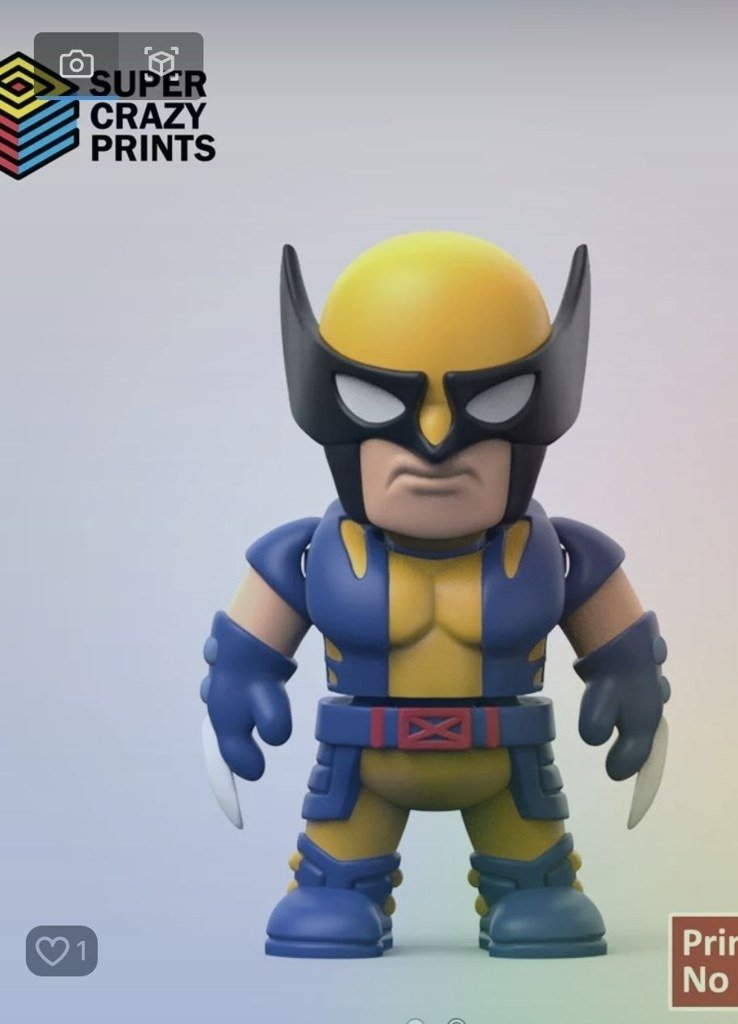 [BN3D-000017] Wolverine Flexible Articulado