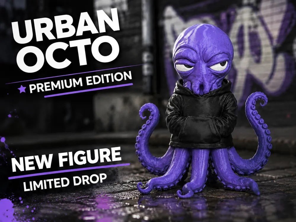 [BN3D-000070] Urban Octo
