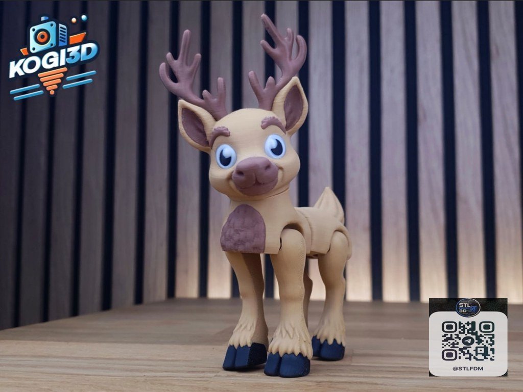 [BN3D-000096] Kogi3D Reindeer