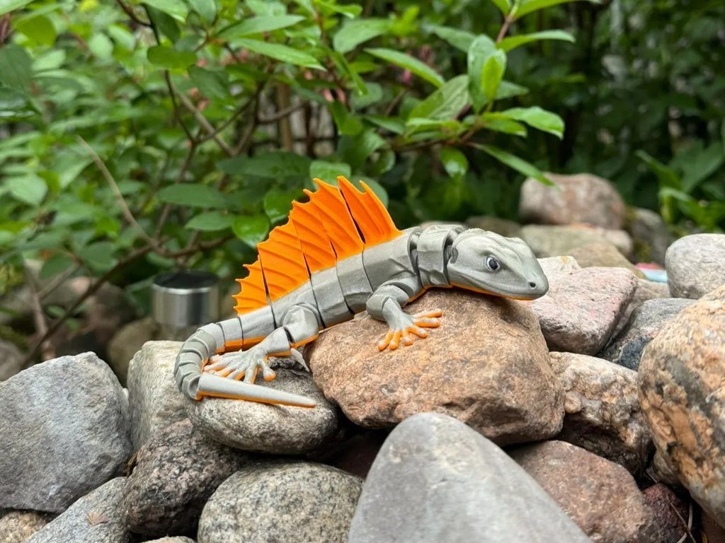 [BN3D-000098] Lagarto Flexible Articulado