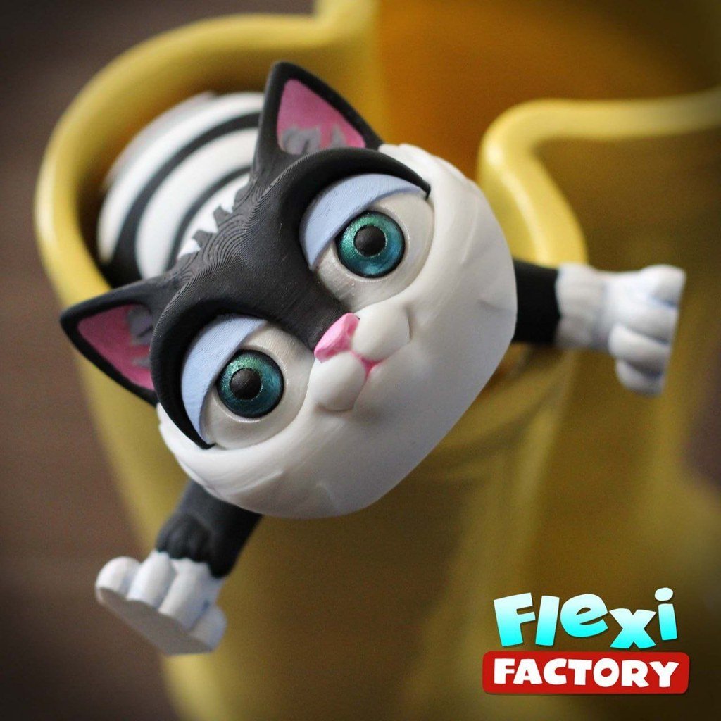 [BN3D-000102] Factory Cat Flexible Articulado