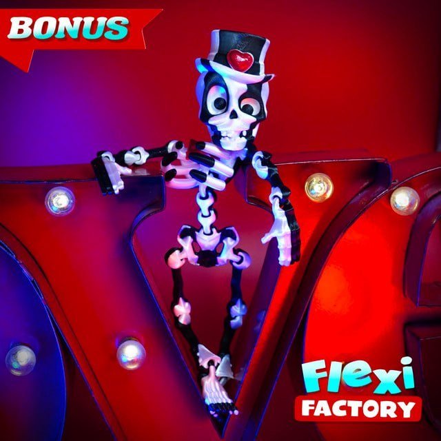 Factory Dapper Skeleton Flexible Articulado