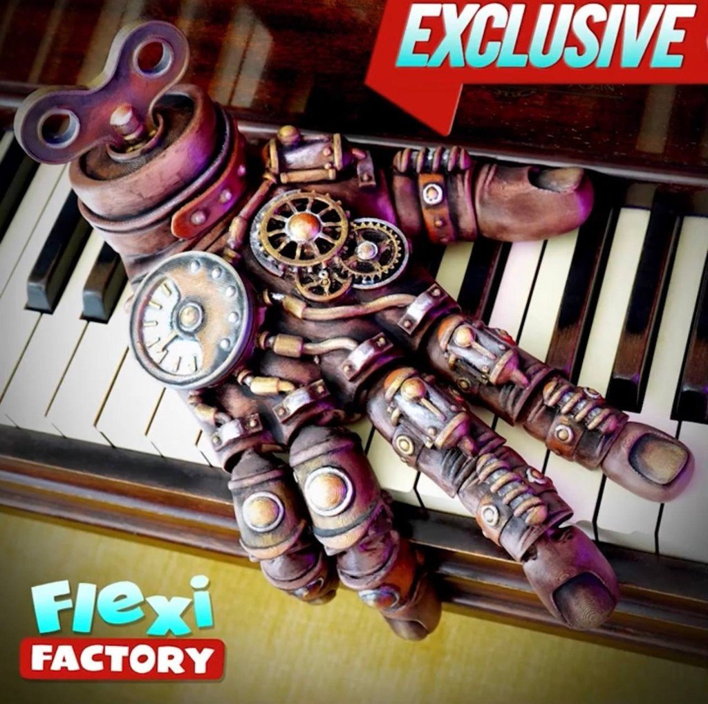 Bambu Factory Steampunk Hand Flexible Articulado