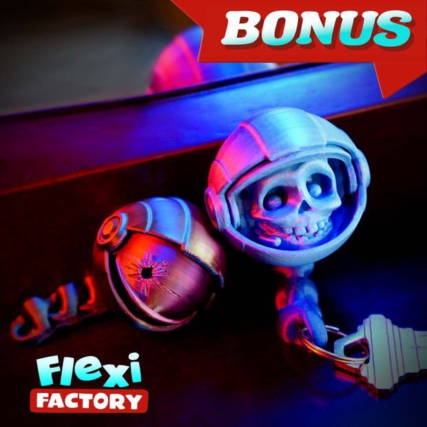 Factory Astronaut Skeleton Flexible Articulado