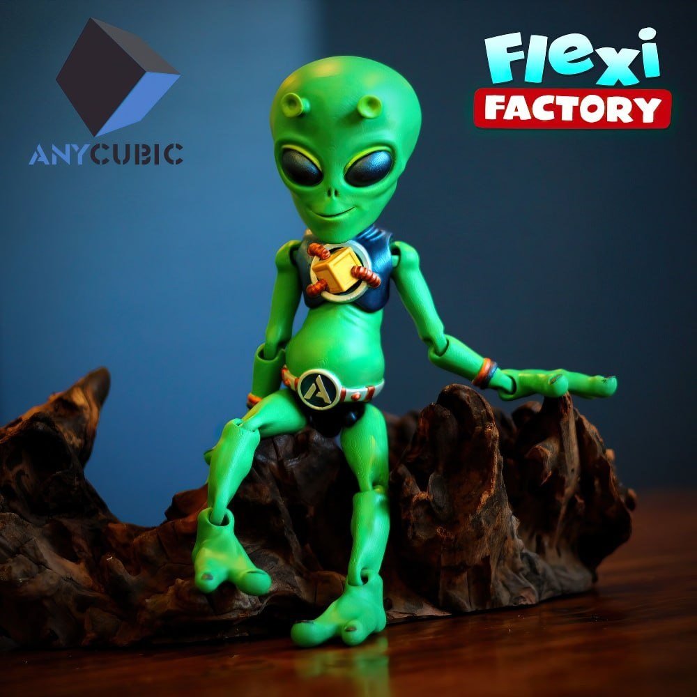 Factory Anycubic Alien Flexible Articulado
