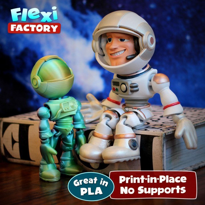 Astronaut Flexible Articulado