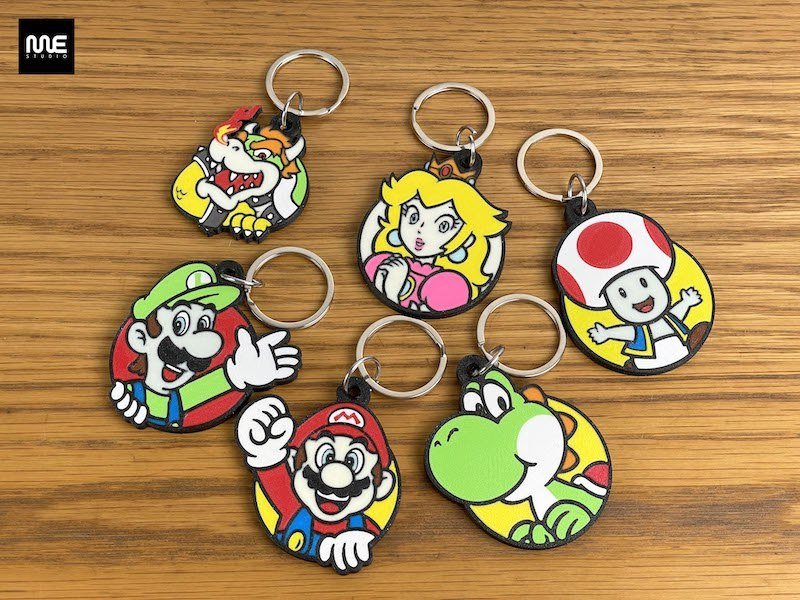[BN3D-000216] Llavero Super Mario Key Chain