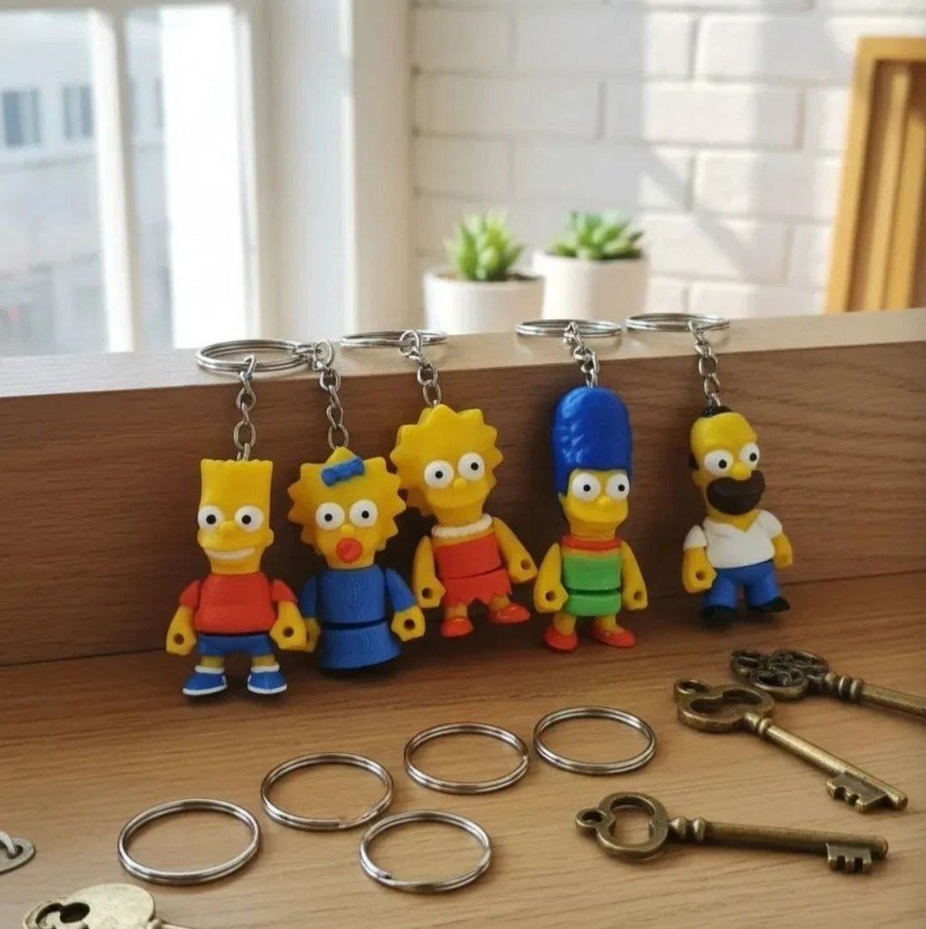 [BN3D-000221] Llavero The Simpsons Keychains