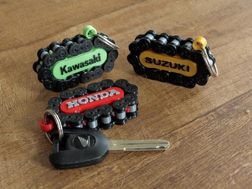 [BN3D-000226] Llavero Motorcycle Chain