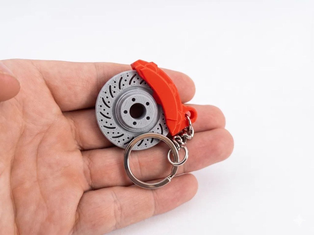 Llavero Rotating Brake Disc