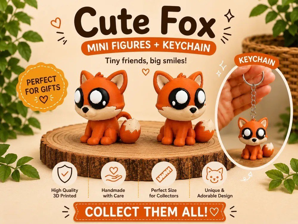 [BN3D-000251] Cute Fox