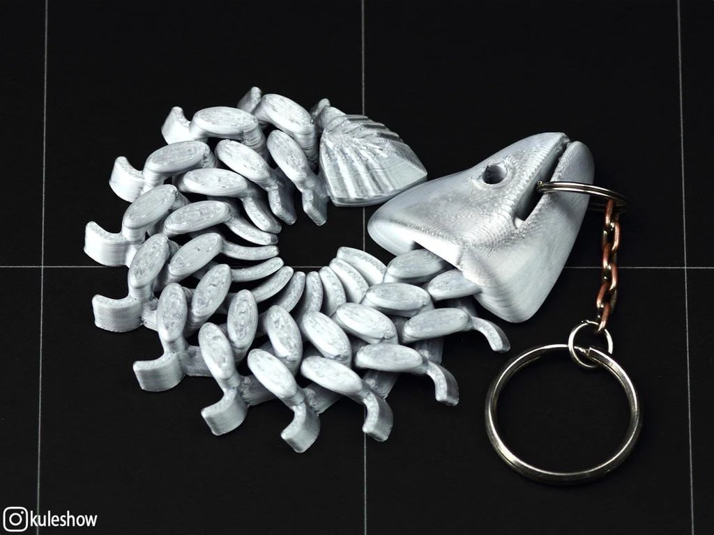 [BN3D-000257] Moray Eel Flexible Articulado