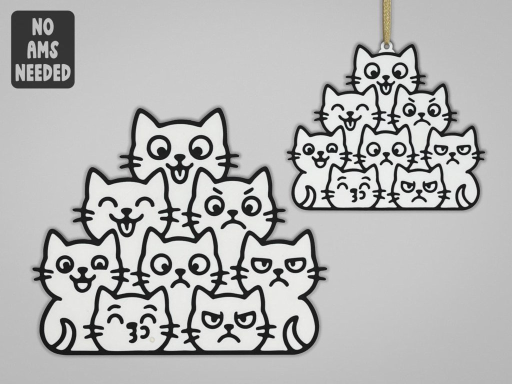 [BN3D-000292] Cat Pile