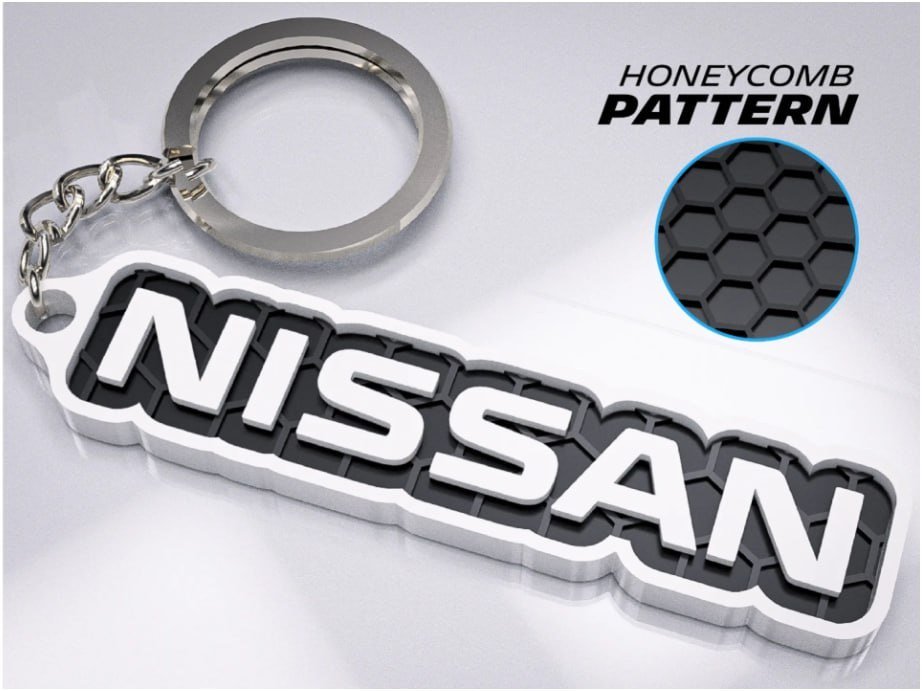 [BN3D-000323] Llavero Nissan AMS