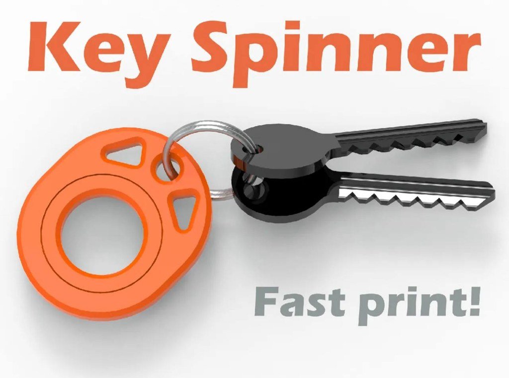 Llavero Spinner Vv Vcdesign