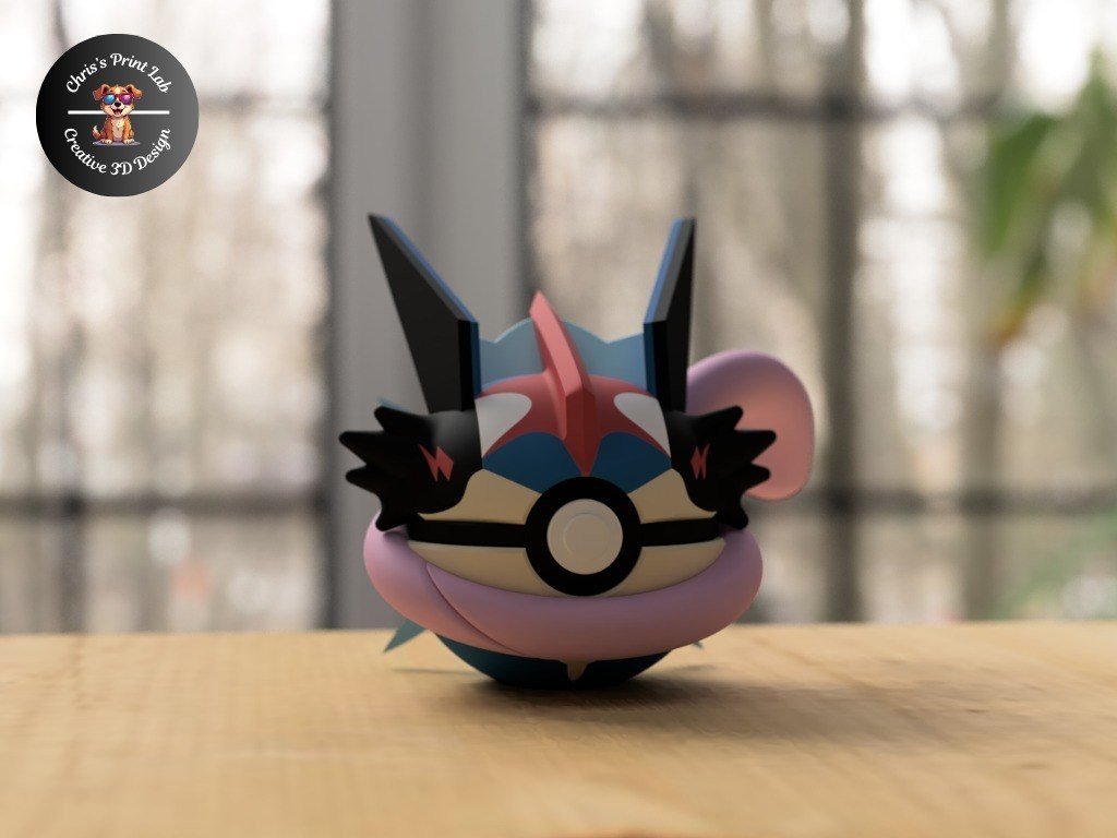 Pokébola de Ash-Greninja