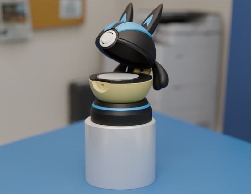 Soporte MagSafe de Pokébola de Lucario