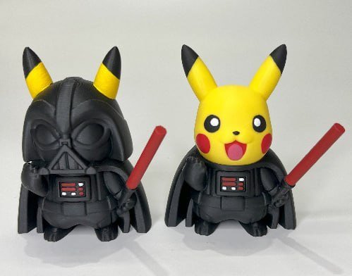 [BN3D-000441] Pikachu estilo Star Wars