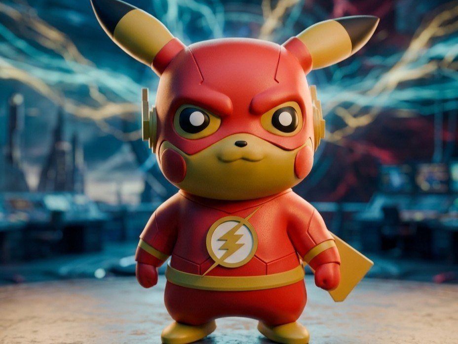 [BN3D-000450] Pikachu Flash