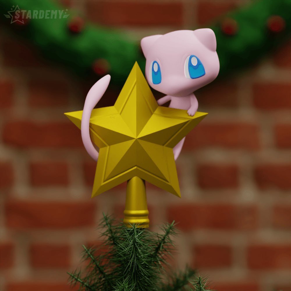 Adorno navideño de Mew
