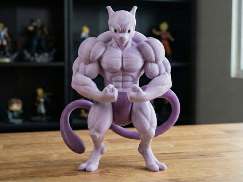 Mewtwo musculoso