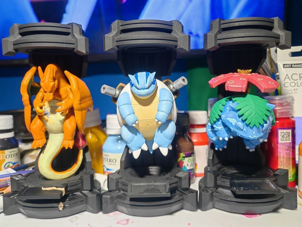 Laboratorio de Charizard y Blastoise