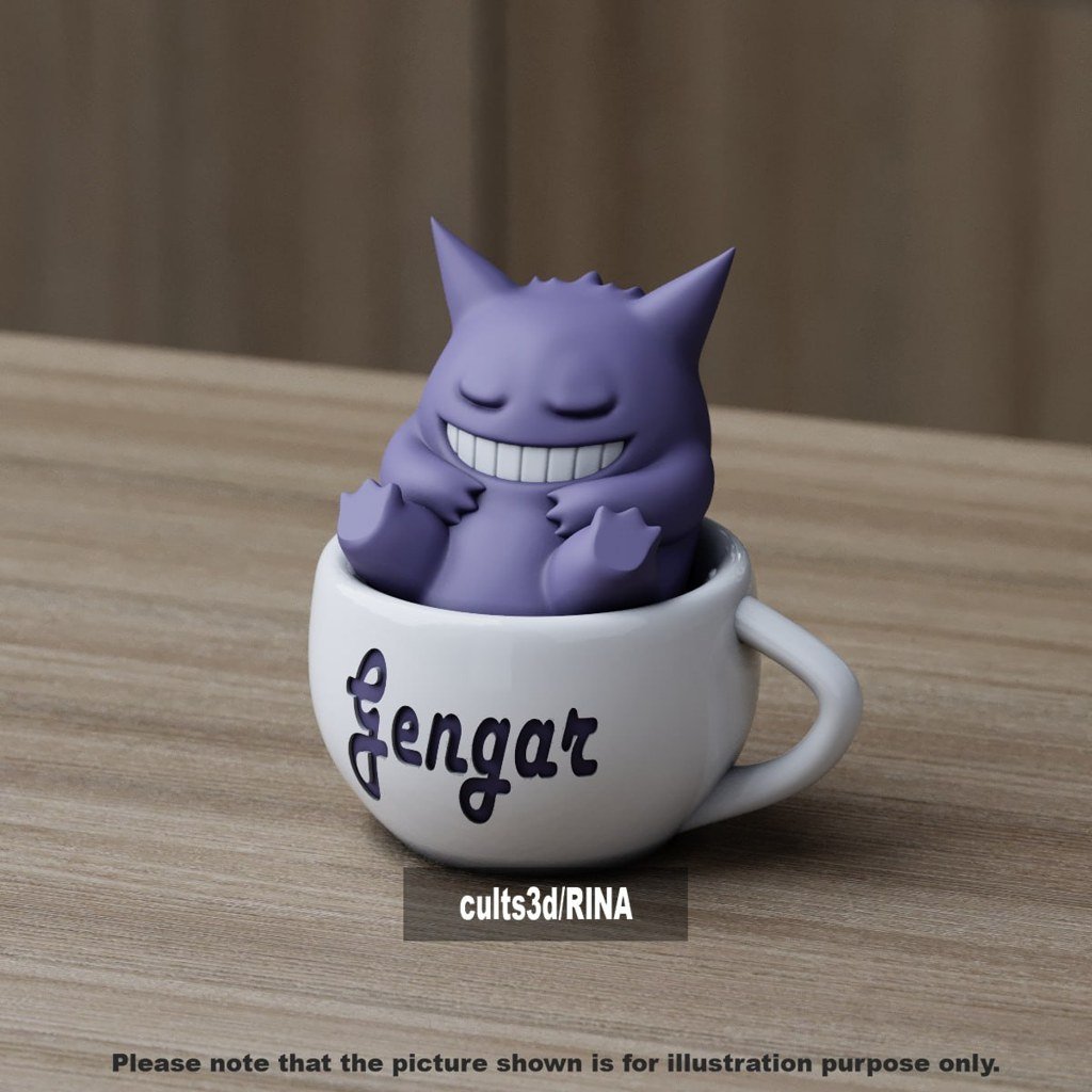 Gengar en taza