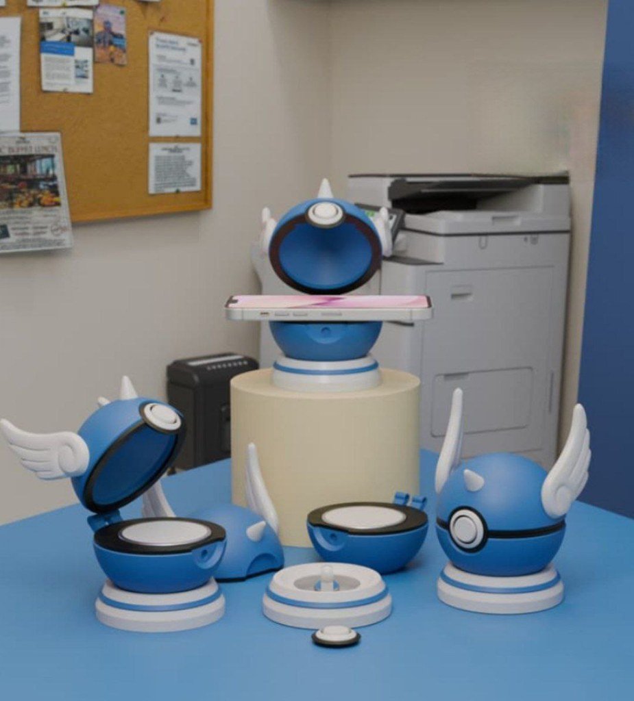 Soporte de teléfono Pokébola Alada