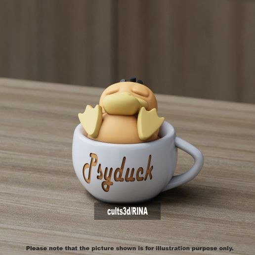 Psyduck en taza