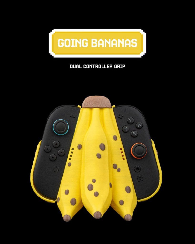 [BN3D-000636] Going Bananas Dual Controller Grip