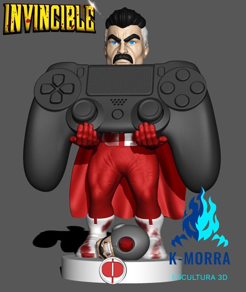 [BN3D-000639] Omni-Man — Soporte para joystick