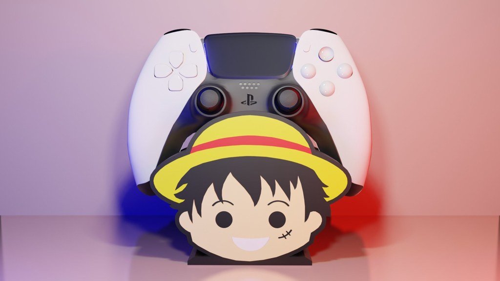 [BN3D-000647] Luffy Soporte para control