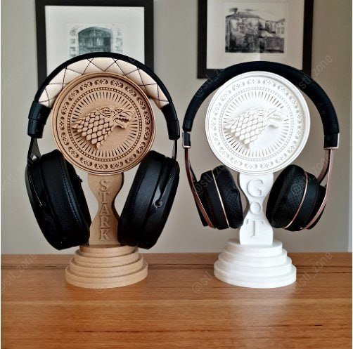 [BN3D-000656] Game of Thrones — Soportes para auriculares — 3 opciones