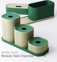 Organizador modular de escritorio tipo 10