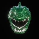 Casco Ranger de Godzilla Verde