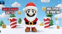 Santa Mario tejido, multiparte