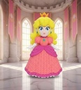 Peach tejida multipart
