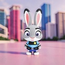 Judy Hopps tejido multipartes a escala 100%