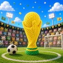 Copa Champion tejida a escala 100%